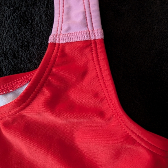 Hanna Andersson Girls Rainbow Tankini Colorblock 2 Piece Swim Bathing Suit - Picture 8 of 10